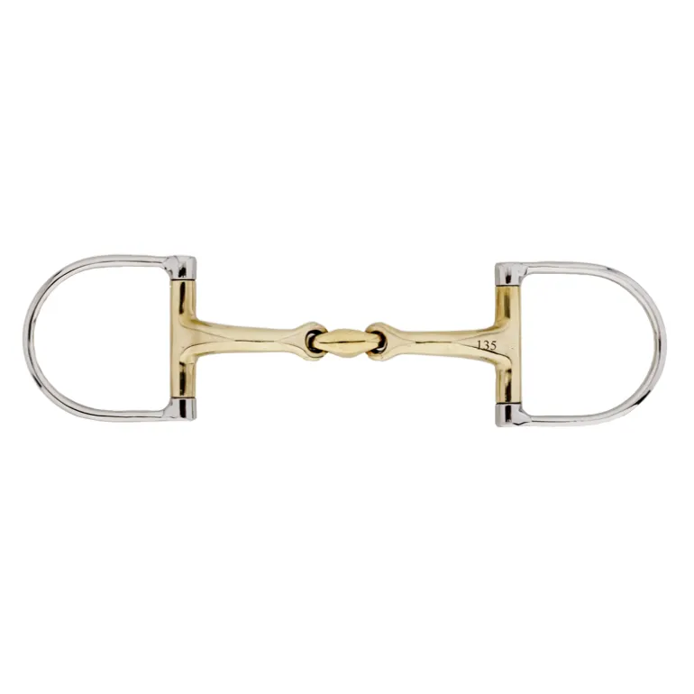 D-Ring Gebiss "KavalBit" 16mm - doppelt gebrochen