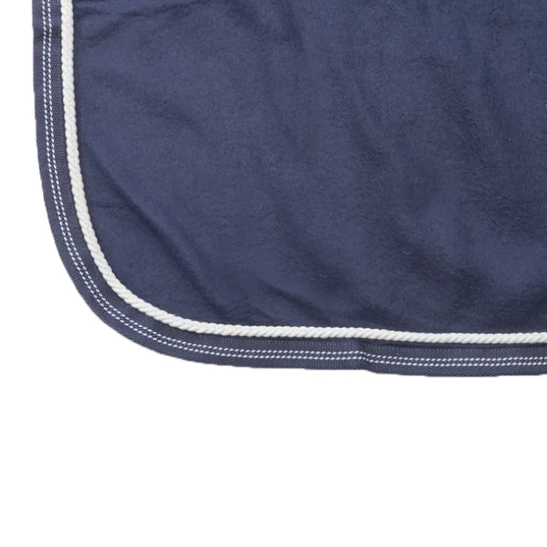 Fleece-Abschwitzdecke mit Brustlatz - abnehmbar