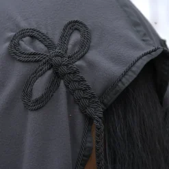 Fleece-Abschwitzdecke mit Brustlatz - abnehmbar