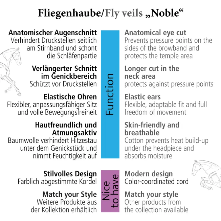 Fliegenohren "Noble"
