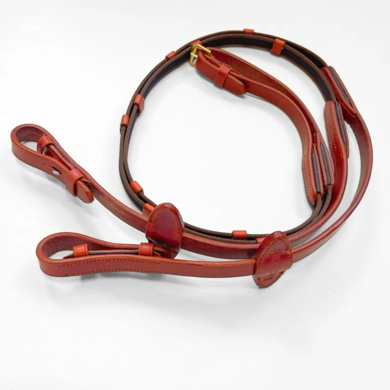 Gummierte Zügel mit Zaumhaken - 16mm - 5St.