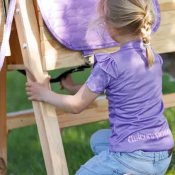 Holzpferde Schabracke "Unicorn Academy"-Kids