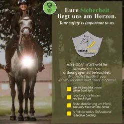 Horselight - rote Lampe