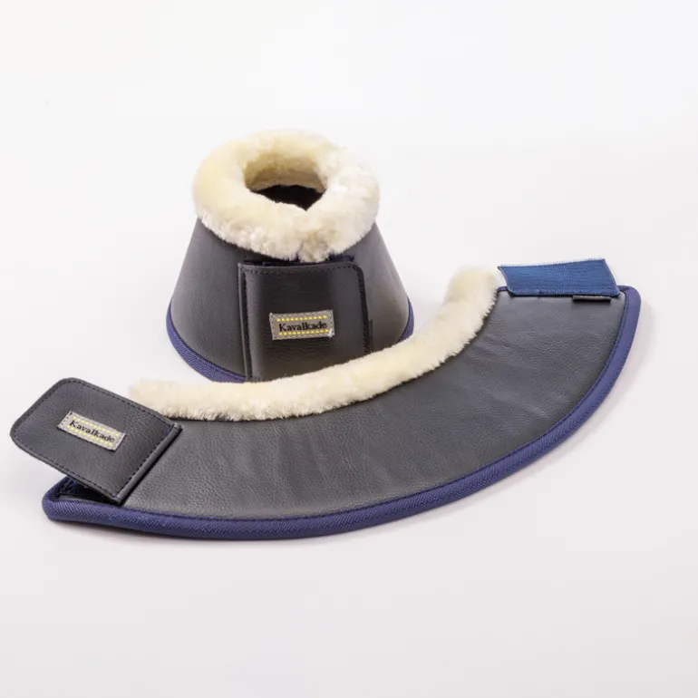 Hufglocken mit Kunstfellrand