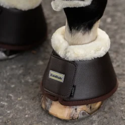 Hufglocken mit Kunstfellrand