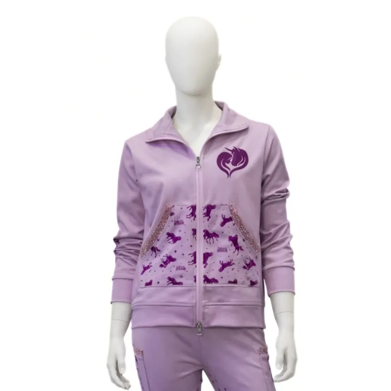 Jacke "Unicorn Academy"-Glitzer