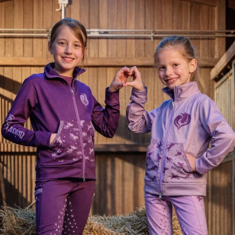 Jacke "Unicorn Academy"-Glitzer
