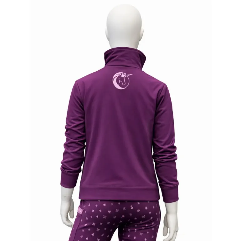 Jacke "Unicorn Academy"-Glitzer