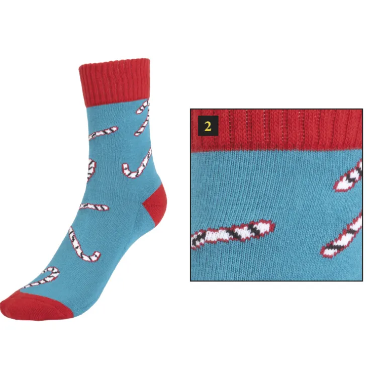 KavalSocks Christmas-Shorties-1P.