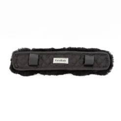 Kopf- u. Nasenpolster Lammfell - 28cm - 2 Klett