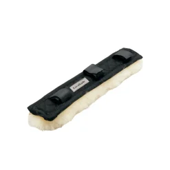 Kopf- u. Nasenpolster Lammfell - 28cm - 3 Klett