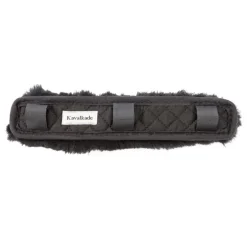 Kopf- u. Nasenpolster Lammfell - 28cm - 3 Klett