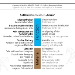 Kurzgurt Softleder "Julius" ohne Elast