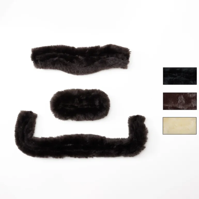 Lammfellpolster-Set "Caliano Cerra"