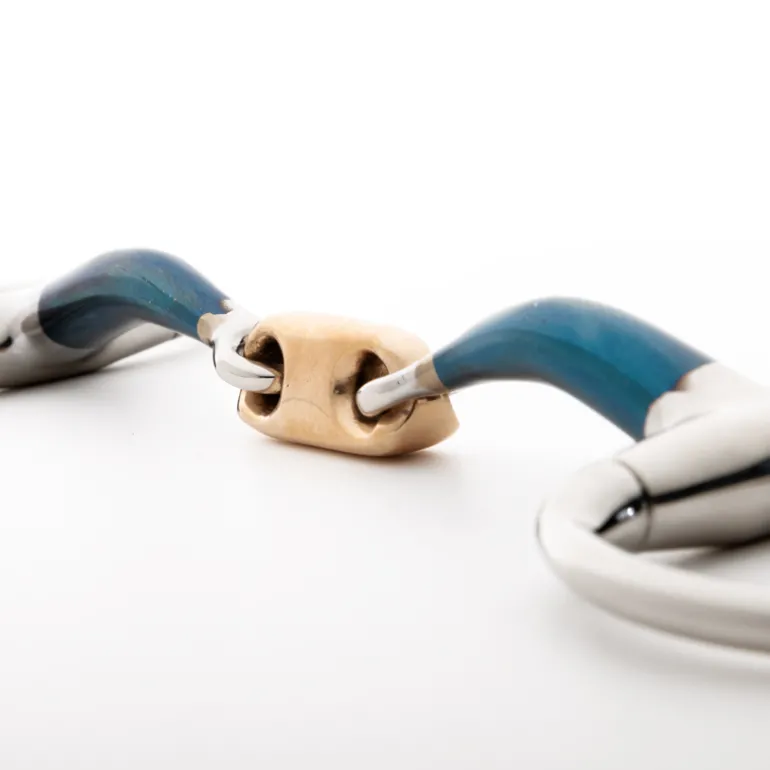 Olivenkopftrense"Ergonomic" 14mm-doppelt gebrochen