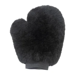 Putzhandschuh mit Daumen - Lammfell