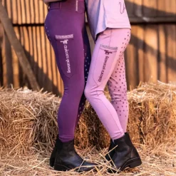 Reitleggings "Unicorn Academy"-Glitzer