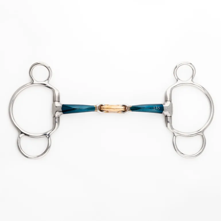 3-Ringtrense"Ergonomic" 14mm - doppelt gebrochen