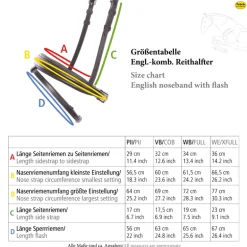 Trense "Cross Light" Gebisslos engl.