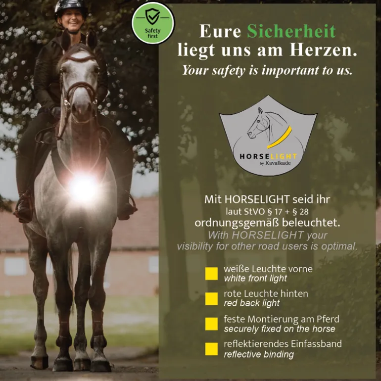 Vorderzeug Vergrößerungs-Halseinsatz "Horselight"