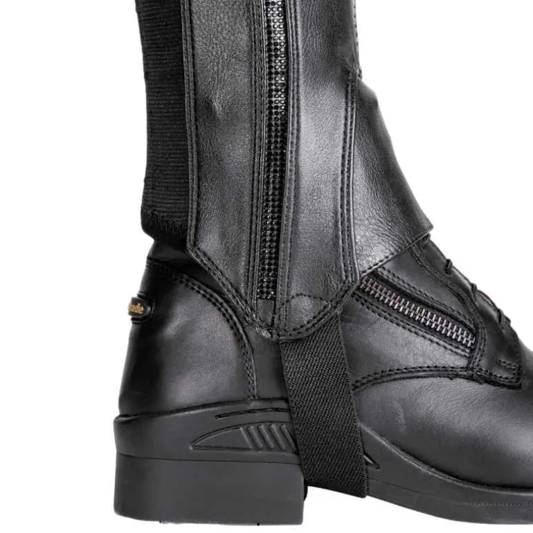 Wadenchaps "Combi Sparkle"-Kunstleder/Softleder